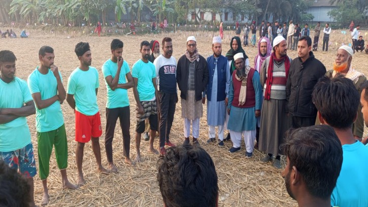 বগুড়ায় যুবকদের শারীরিক ও মানসিক বিকাশে জামায়াতের ফুটবল টুর্নামেন্ট
