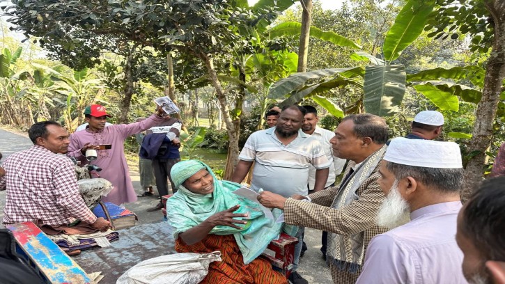 বগুড়া-৭ আসনে ধানের শীষের পক্ষে বিএনপির গণসংযোগ