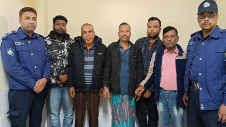 বগুড়ায় আওয়ামী লীগের ৫ নেতাকর্মী আটক