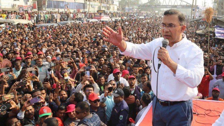 আমি আপনাদেরই সন্তান, বগুড়ায় তারেক রহমান