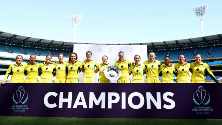 ওমেন্স চ্যাম্পিয়নশিপে অস্ট্রেলিয়ার ‘হ্যাটট্রিক’